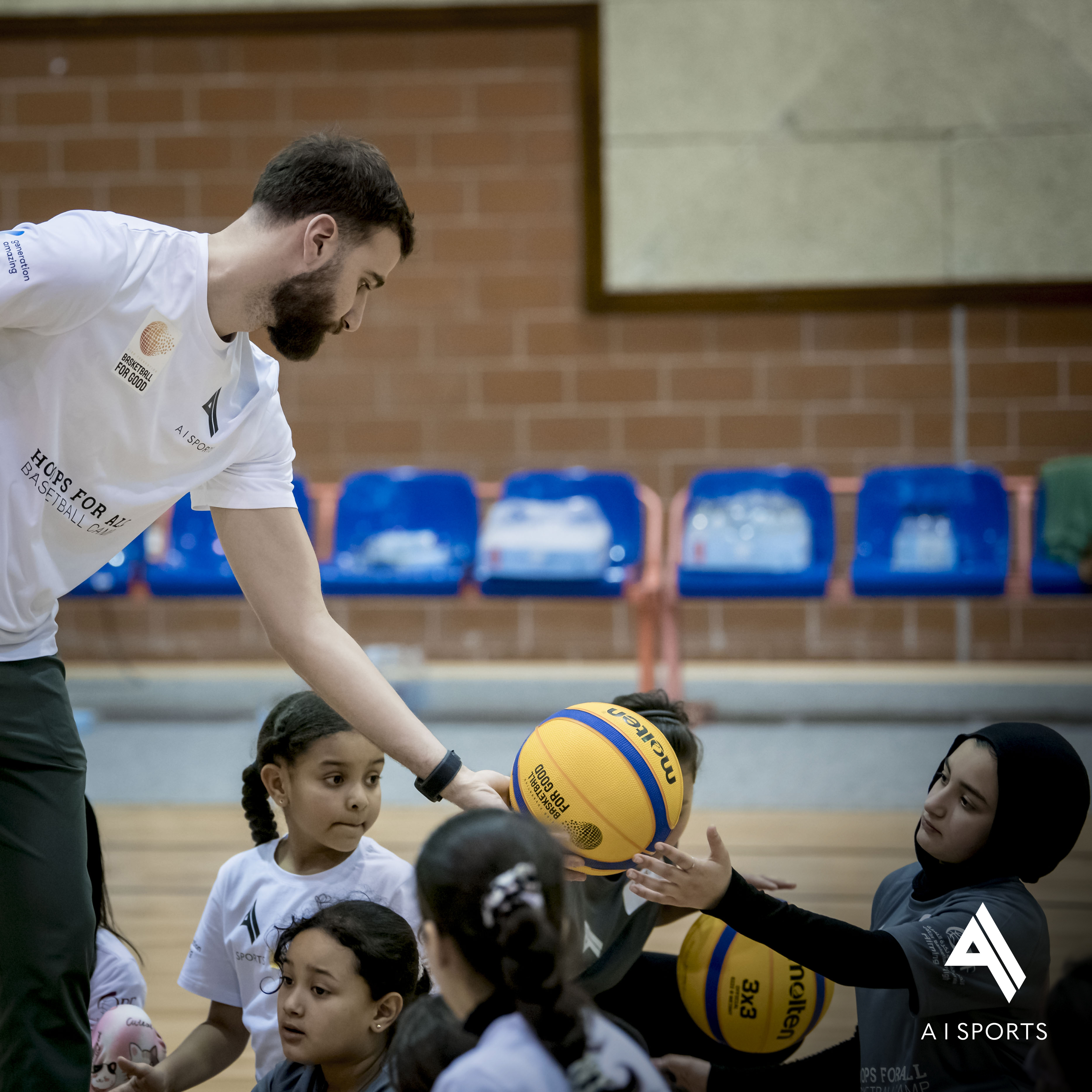 Abdulrahim Abuissa at a youth leadership and community event